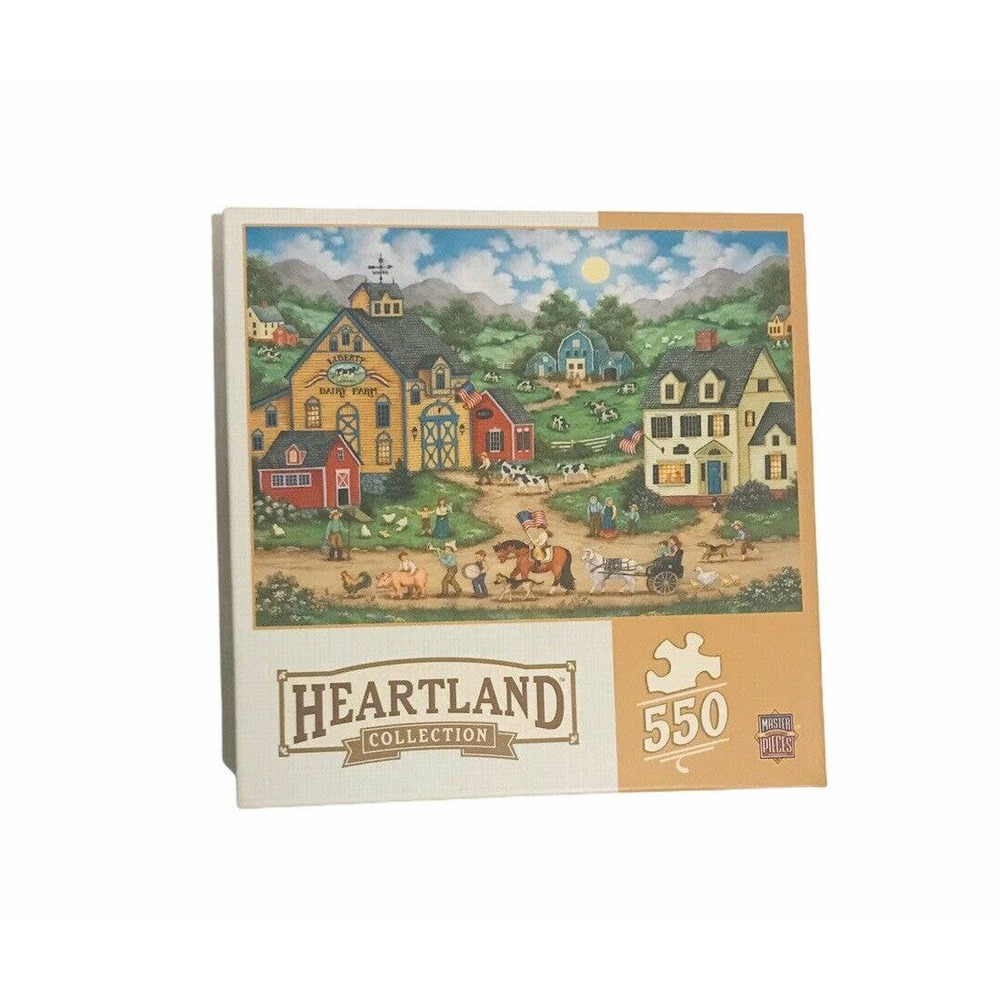 Heartland Collection 550 Piece Puzzle Bonus Poster Included New #31562